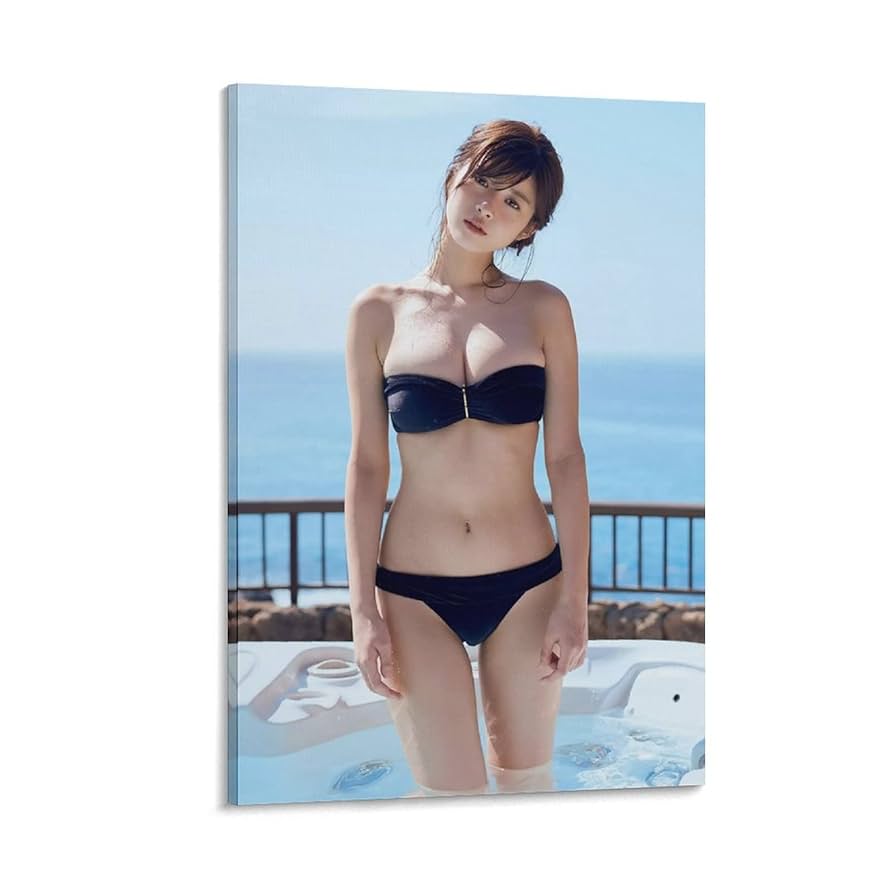 S・F　白石麻衣さん　模写　キャンバス絵 Amazon.co.jp: 白石麻衣(46) 2nd写真集「パスポート」初版帯